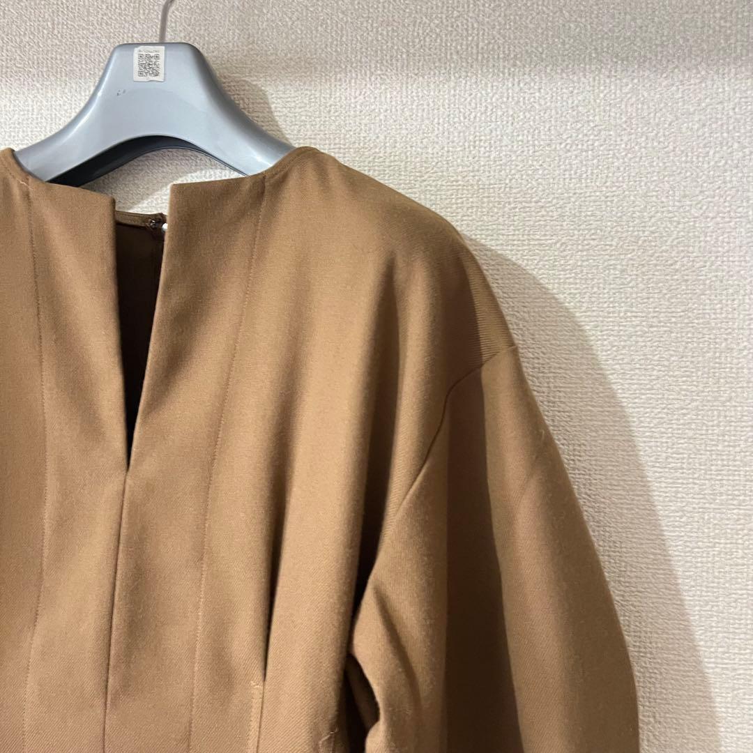VERMEIL par iena カレンダーストレッチウエストシェイプワンピース