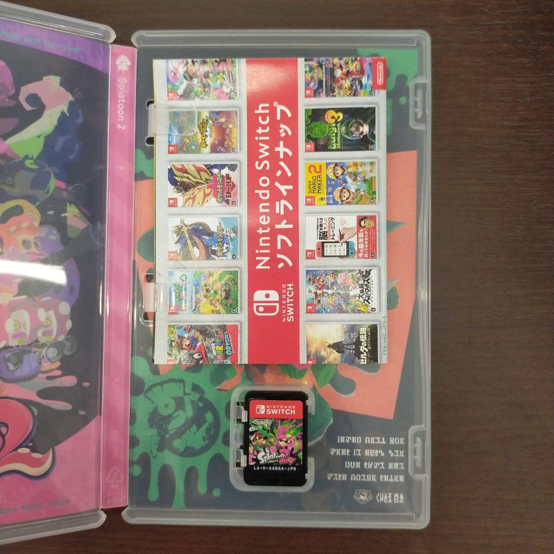 Switch本体ジャンク品(スプラトゥーン2付き)