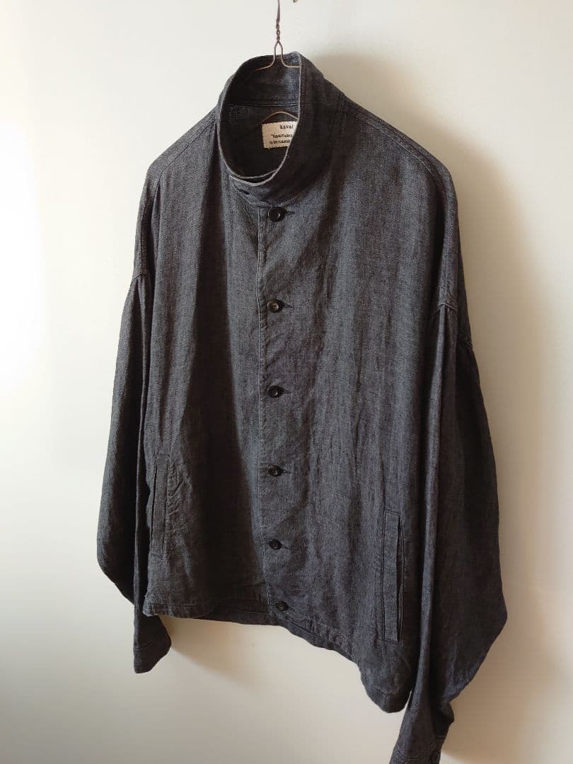 kaval カヴァル 25ss／Dog year blouson (linen)