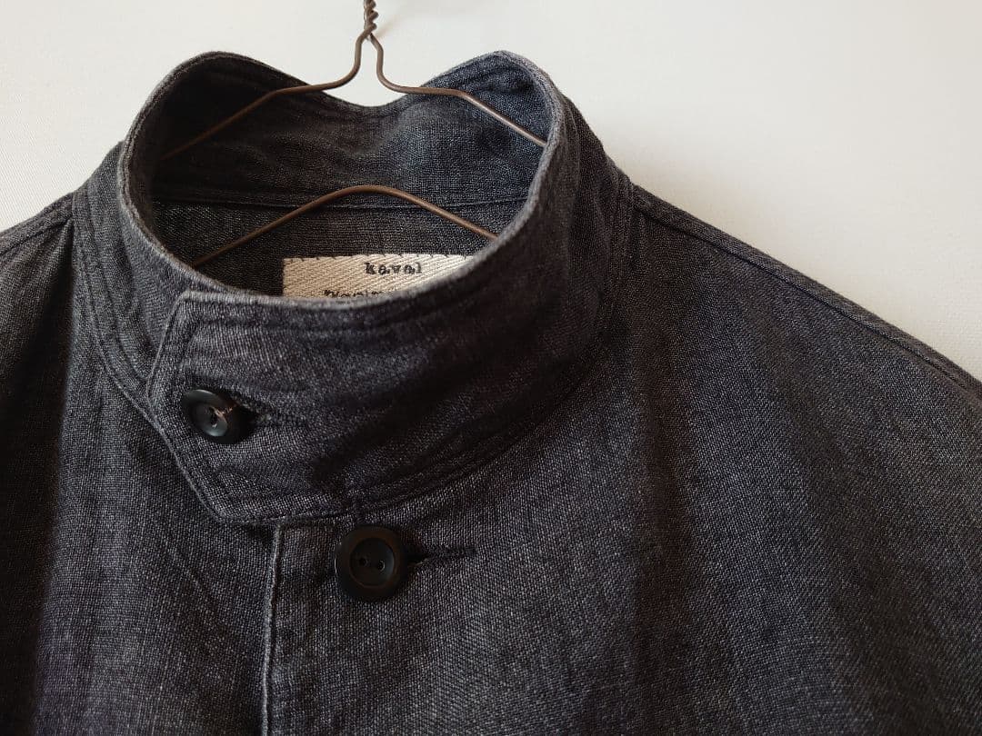 kaval カヴァル 25ss／Dog year blouson (linen)