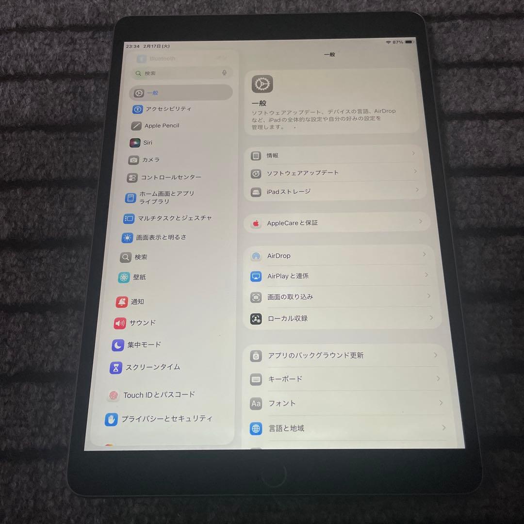 43 iPad Air3 3世代 64GB SIMフリー スペースグレイ