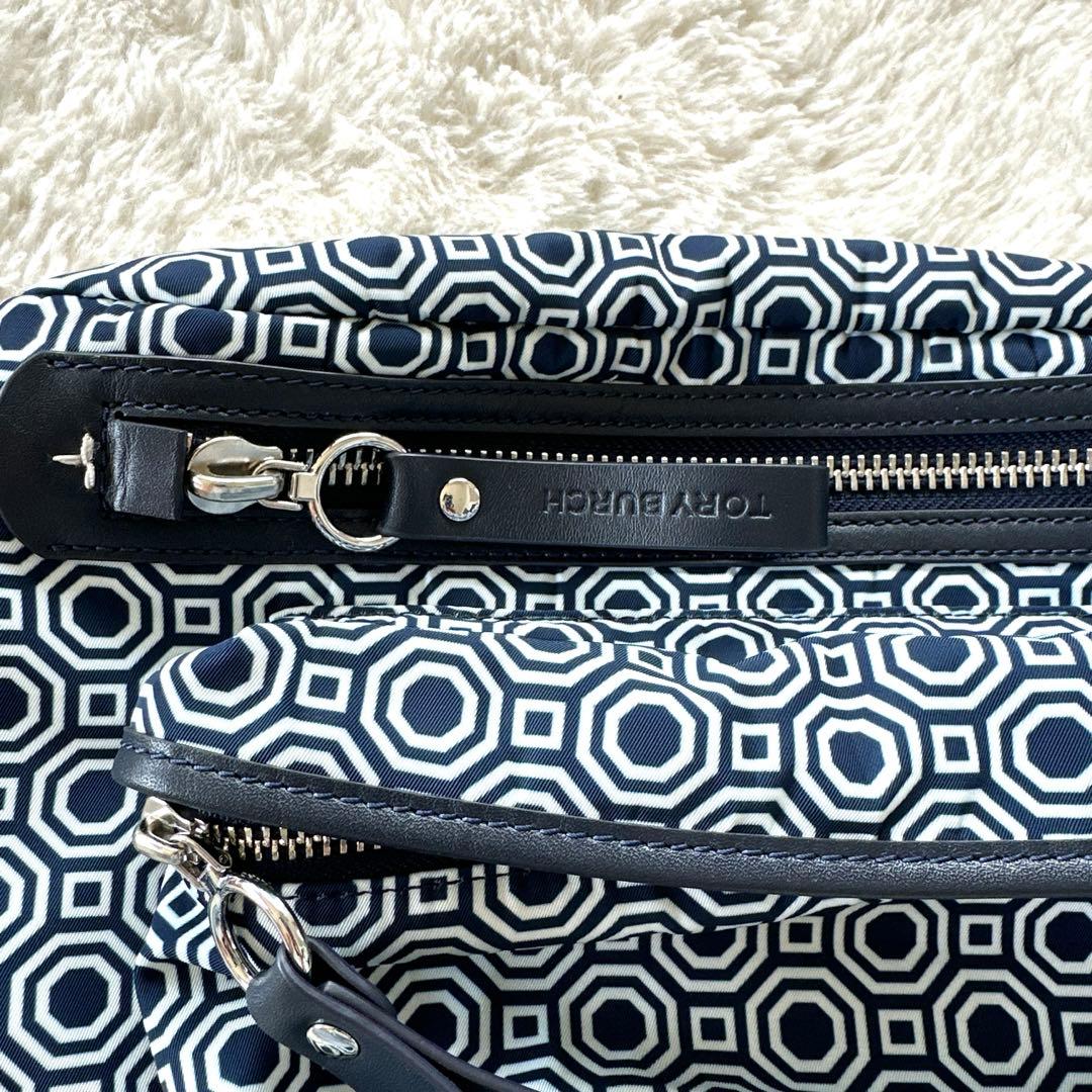 トリーバーチToryburch デービッドヒックス　ウエストポーチ　ボディバック