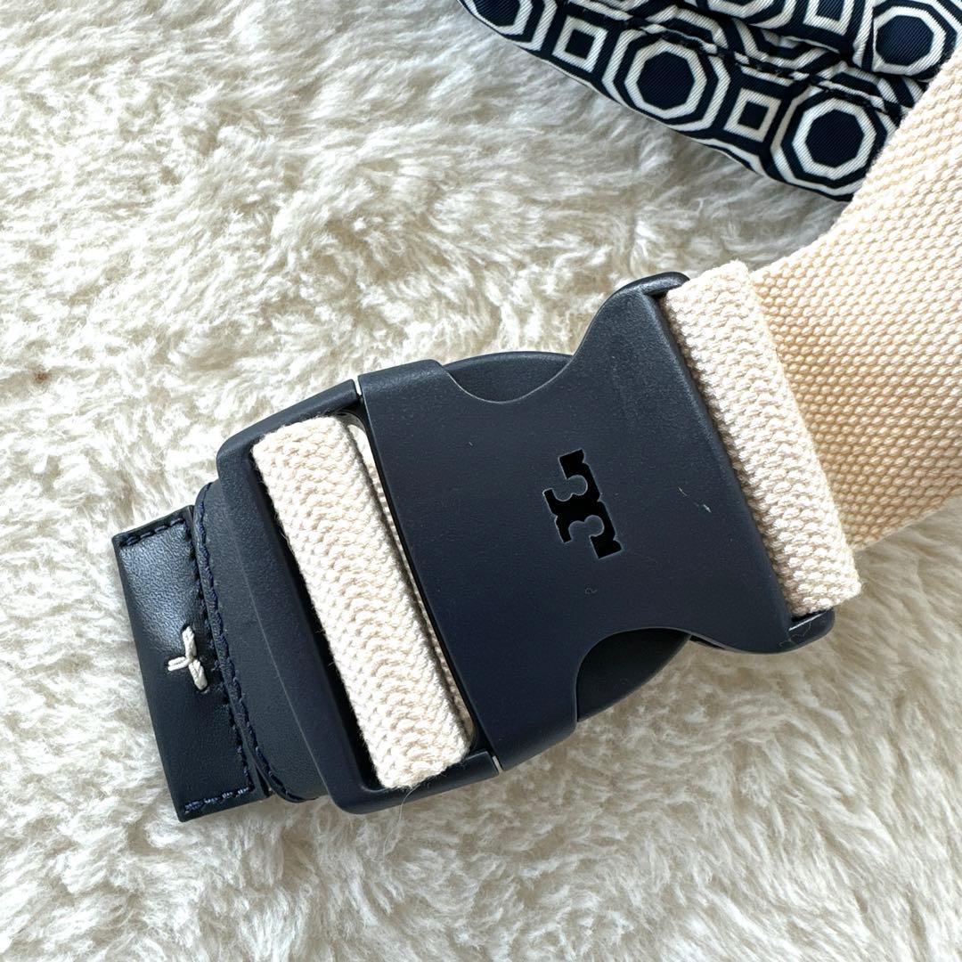 トリーバーチToryburch デービッドヒックス　ウエストポーチ　ボディバック