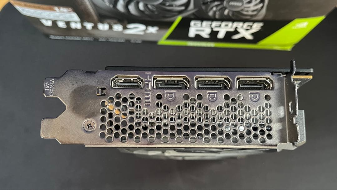 グラフィックボード・グラボ・ビデオカード MSI VENTUS2X RTX3050 OC 8GB