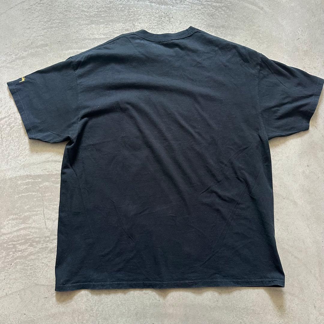 ひ*で様 old stussy メキシコ製XL 両袖ロゴ 王冠 ブラック オール