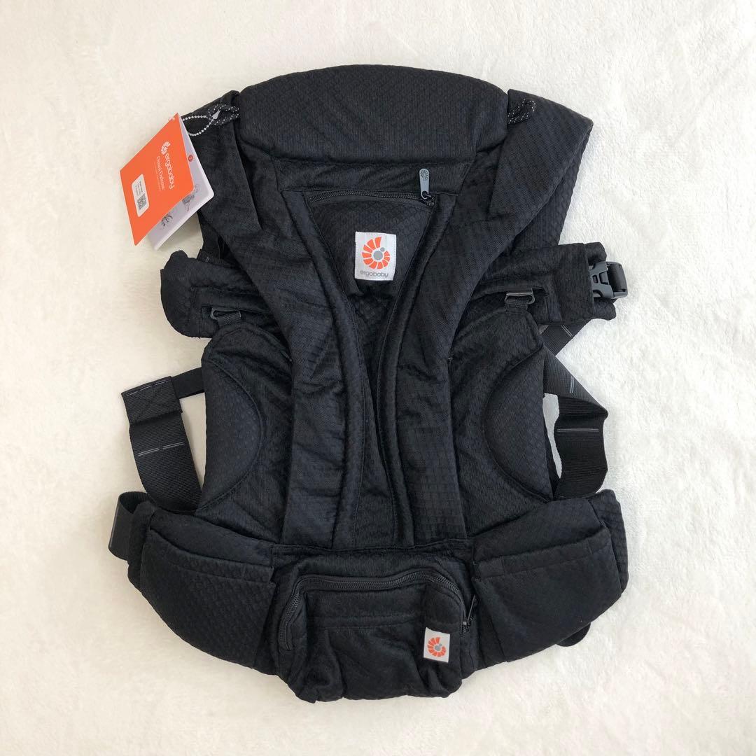 【新品】エルゴベビー オムニデラックス オニキスブラック 抱っこ紐 箱付き