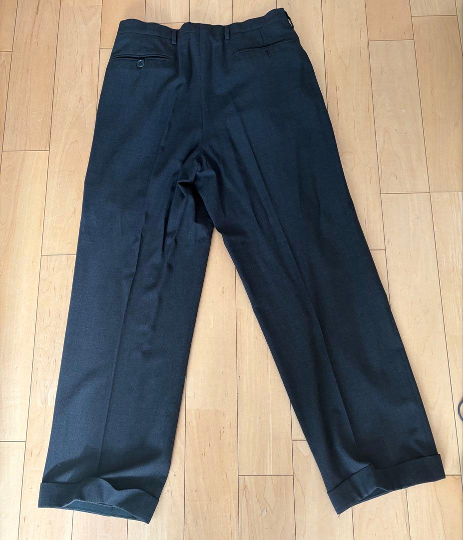 Giorgio Armani ダークグレー ダブルブレストジャケット