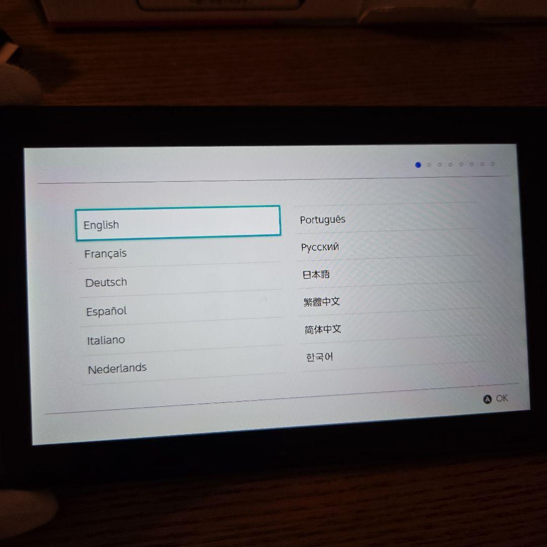 Nintendo Switch　動作確認済　箱あり　欠品なし