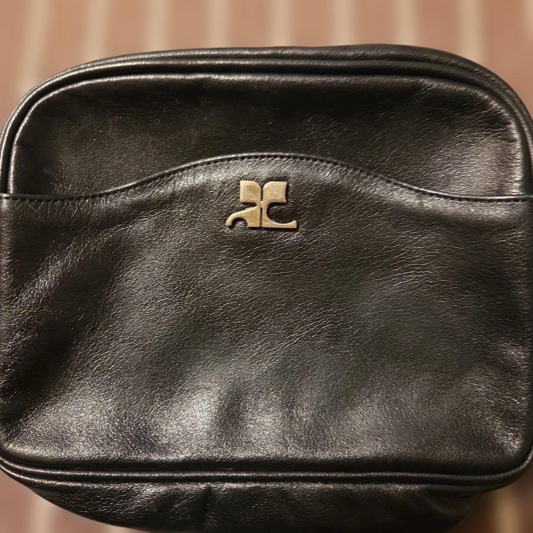 限界今旬タイムフランス製便利❗決定価格❗レアCute❗courrèges黒男女可