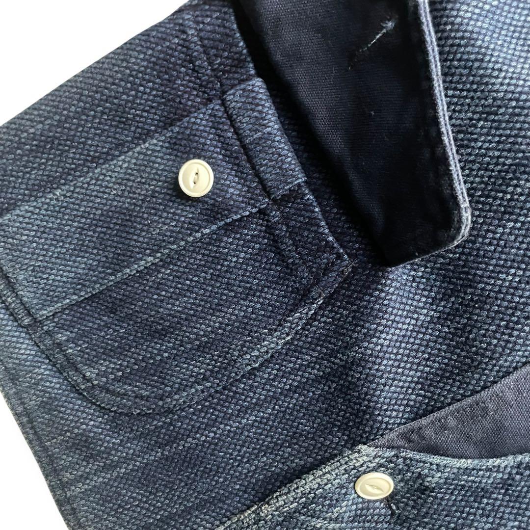 ラギッドファクトリー 刺し子 道着クロス ワークベスト size M 日本製