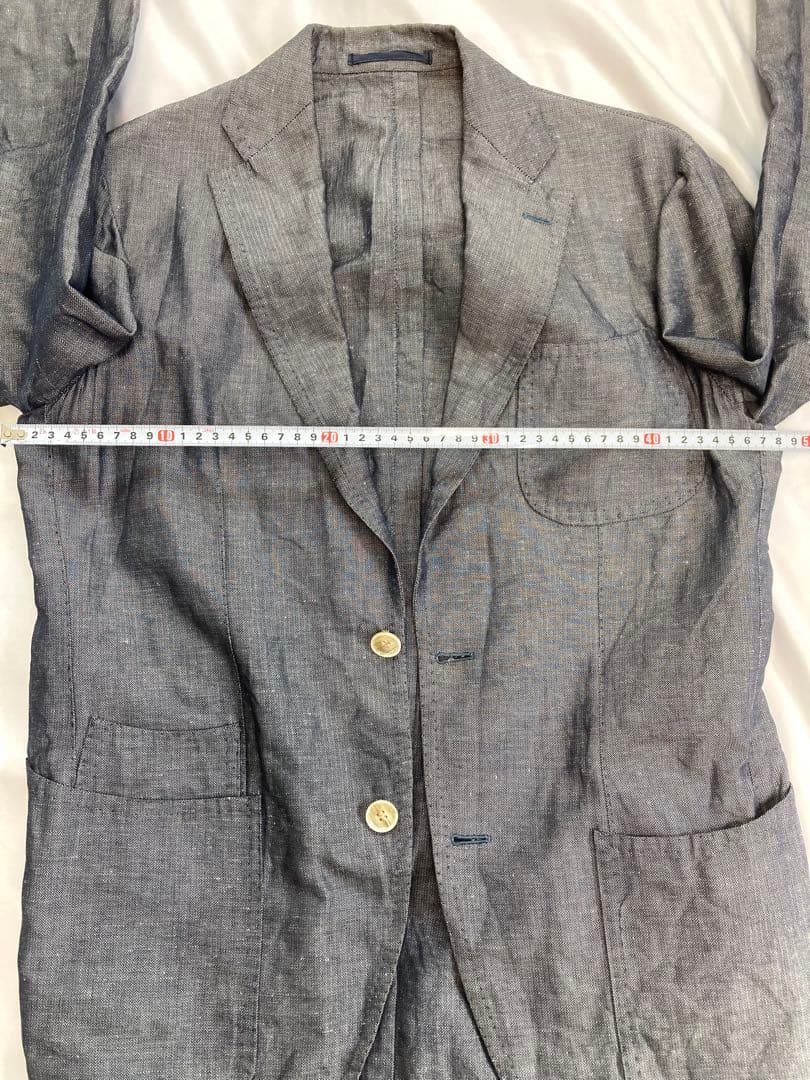 RING JACKET リングヂャケット 麻 ジャケット 48
