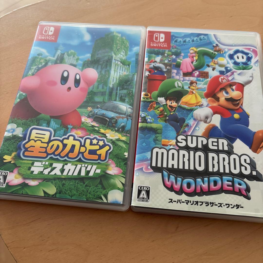 Switch スーパーマリオブラザーズ ワンダーと星のカービィ　ディスカバリー
