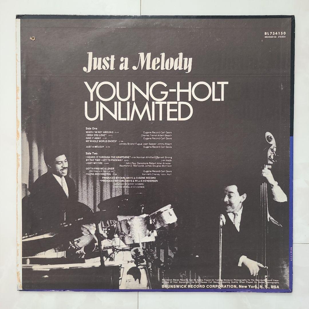 ★ＵＳオリジナル盤★『JUST A MELODY』ヤング・ホルト・アンリミテッド