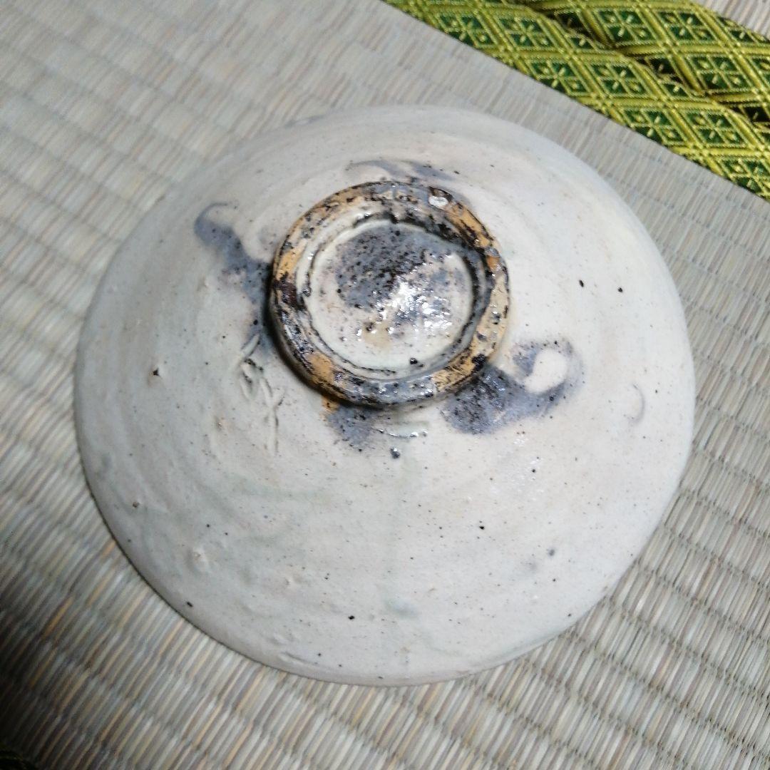 美濃焼　山茶碗風粉引平鉢　5客　15.2cm　今物