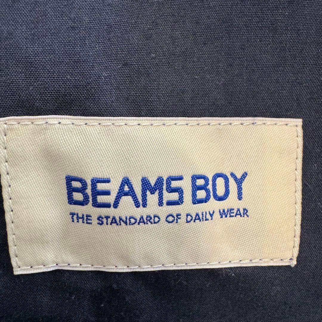 BEAMS BOYビームスボーイベロアティアードスカートネイビー紺