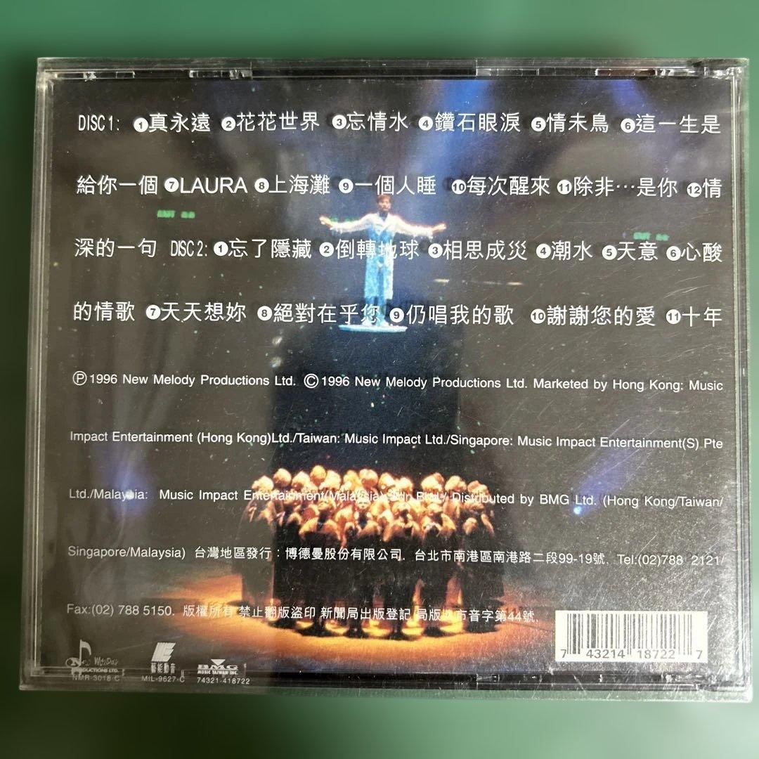 Andy Lau In Concert 96 Live 2枚組CD