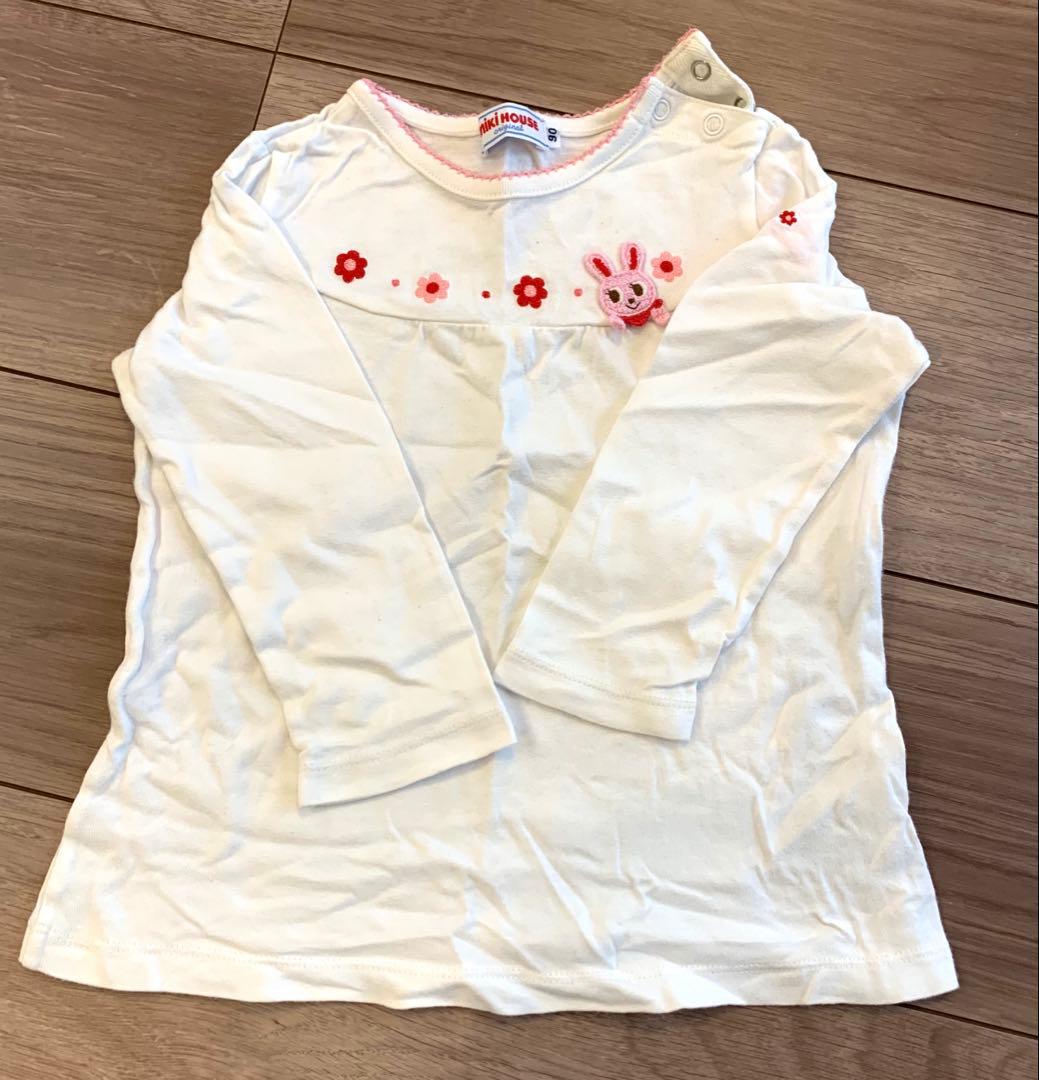 ミキハウス 80 90 サイズ　8点セット　春夏女の子