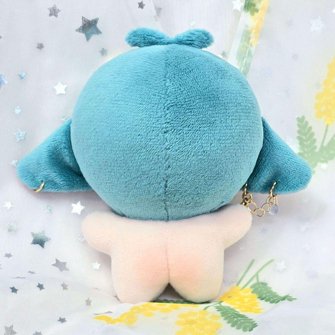 自作 無属性 ぬいぐるみ 角付きぺた耳くん 10cm