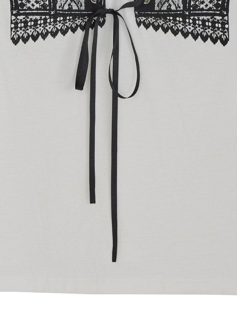 新品 AMERI MEDI LINGERIE TROMPE L`OEIL TEE