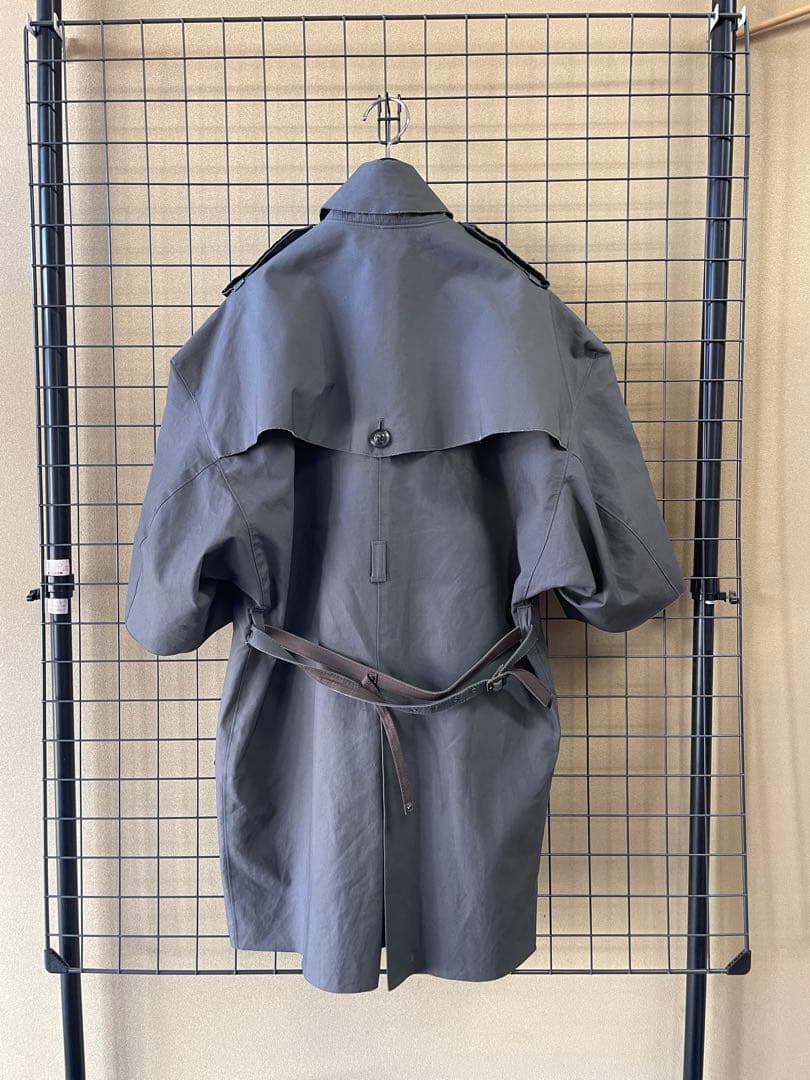 kolor カラー ハーフスリーブ トレンチコート Trench Coat