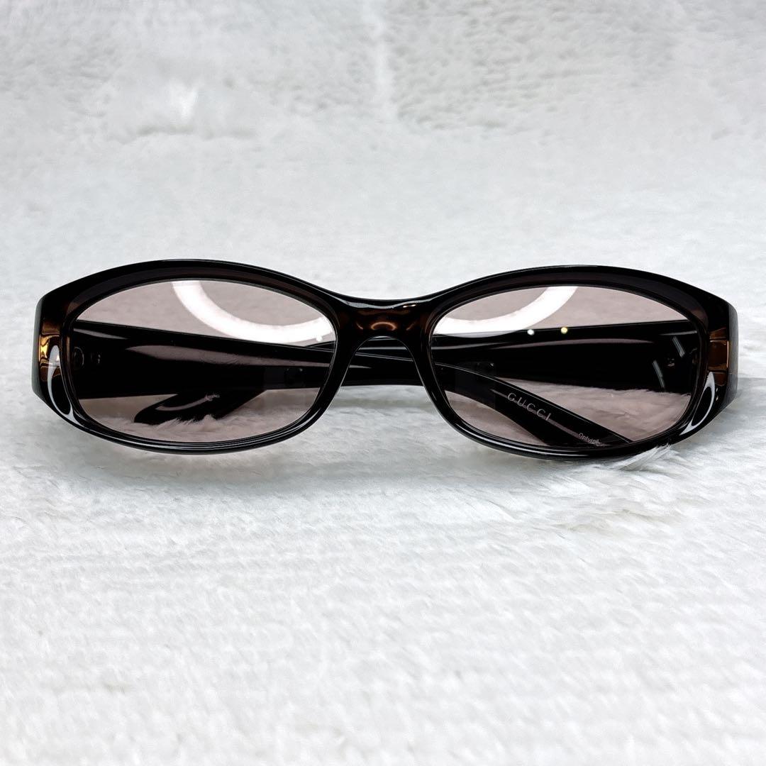 一級品✨GUCCI グッチ GG2456 クリアブラウン archive y2k