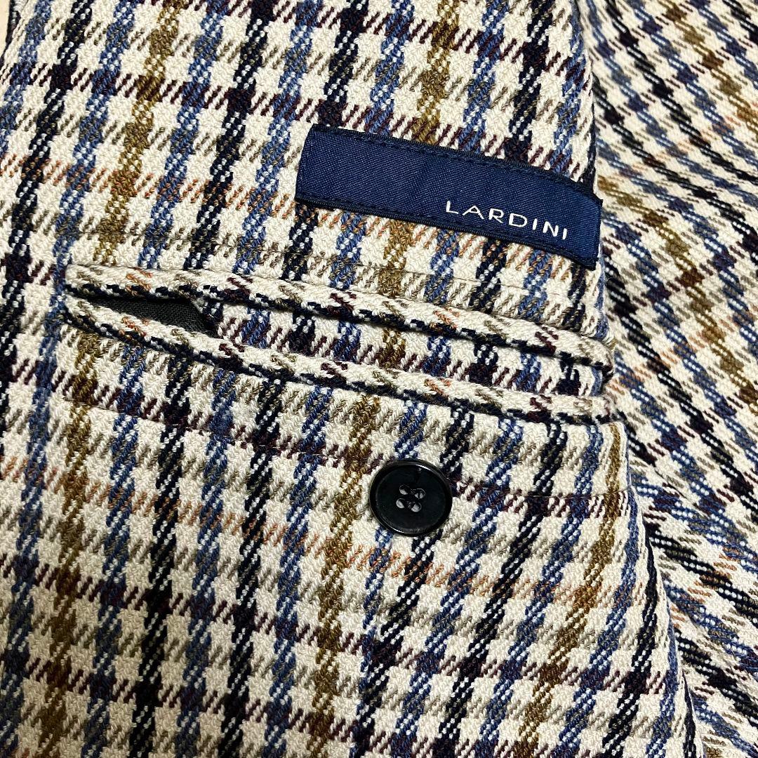 週末限定価格 LARDINI×LORO PIANA ガンクラブチェックジャケット