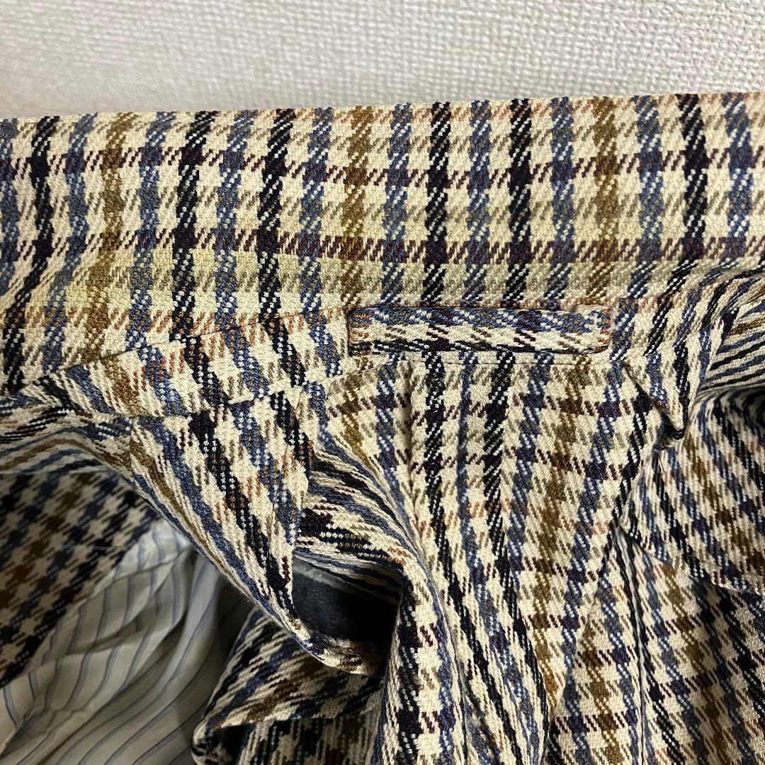 週末限定価格 LARDINI×LORO PIANA ガンクラブチェックジャケット