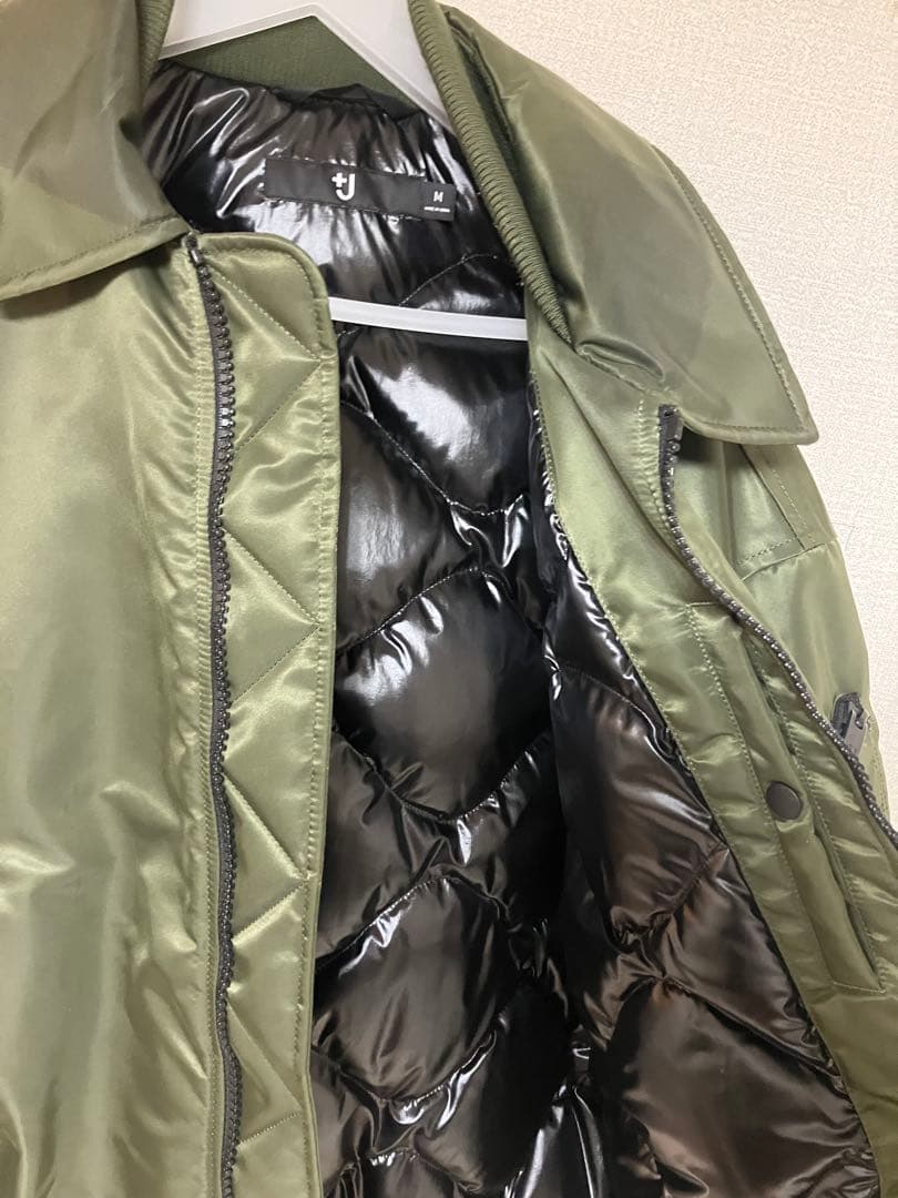 て*も様 【美品・初回発売品】ジル・サンダー ユニクロ コラボ MA-1ブルゾン