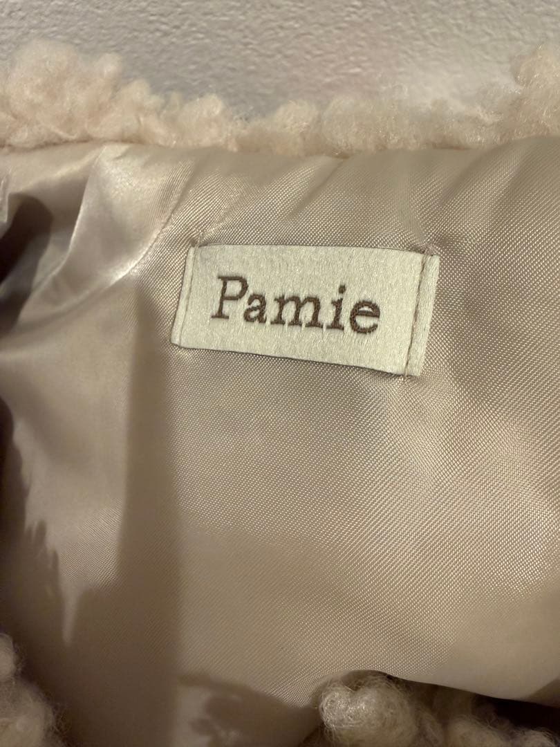 最終値下げ　 pamie ボアジャケット　コート　S