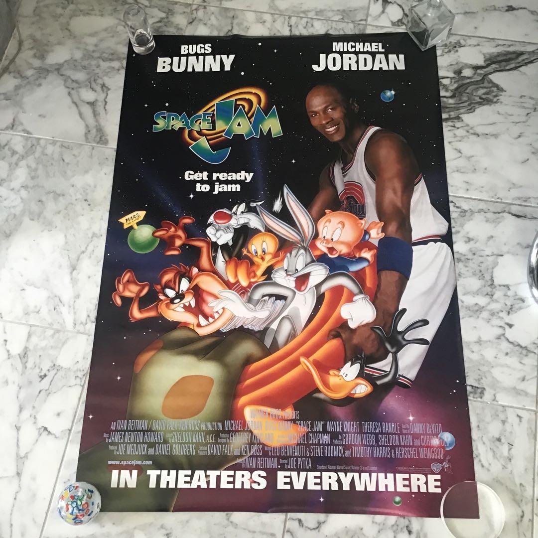 マイケル・ジョーダン   大型ポスター1996年   SPACE JAM