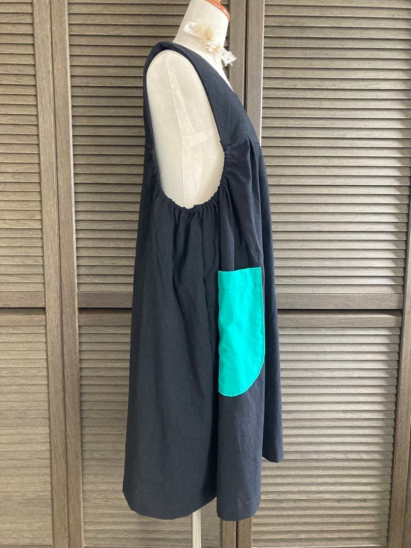 毎日母さん　エプロン　割烹着　ハンドメイド　保育士　介護士