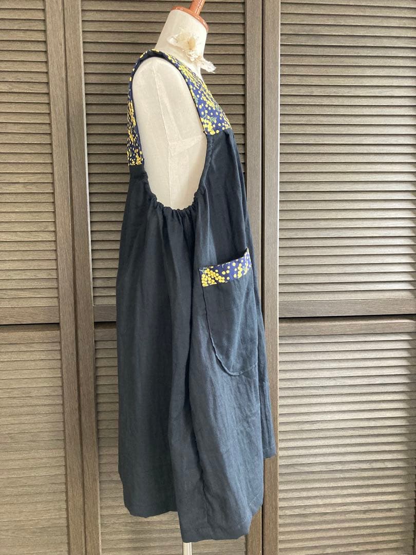 毎日母さん　エプロン　割烹着　ハンドメイド　保育士　介護士