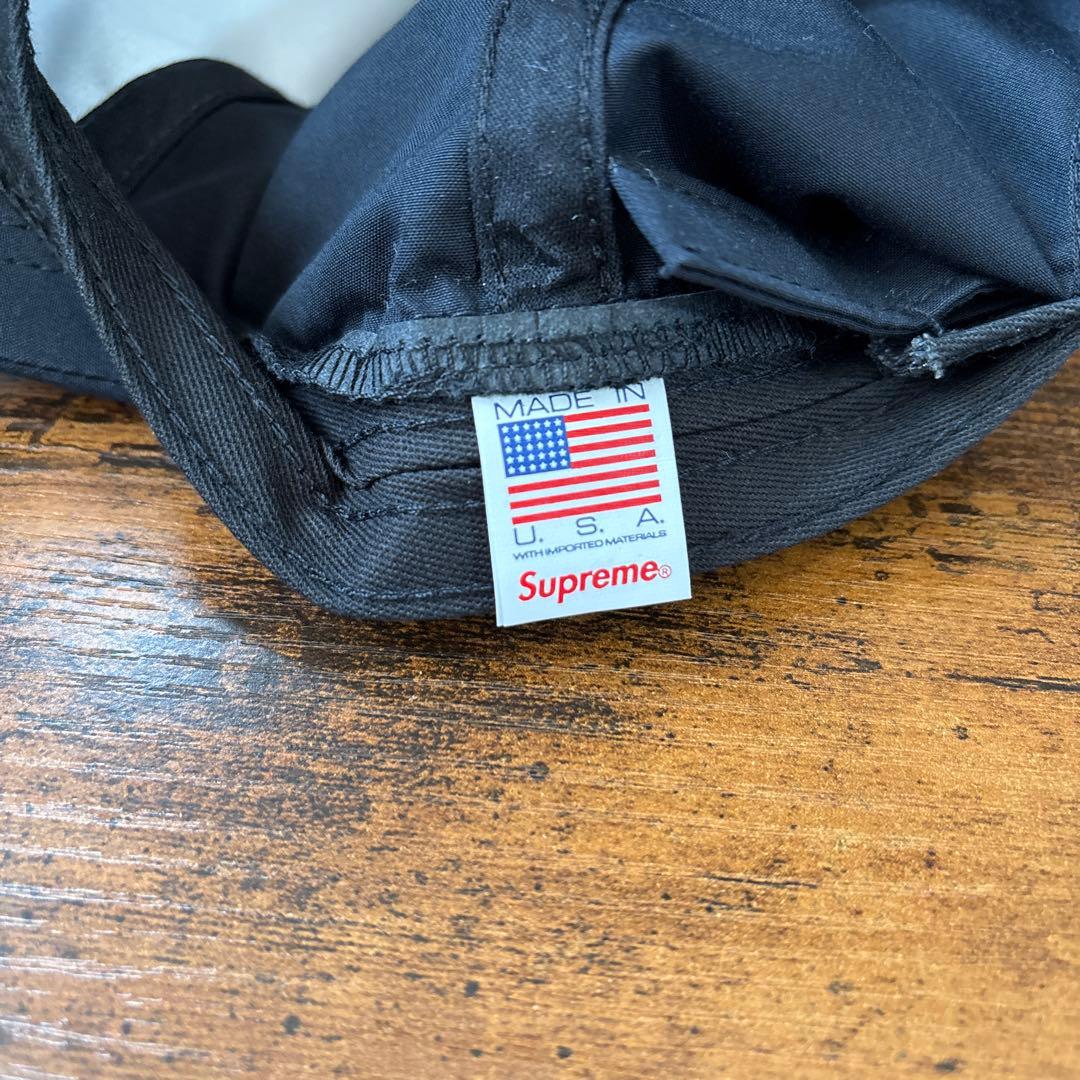 Supreme Ventile S Logo 6-Panel キャップ ブラック
