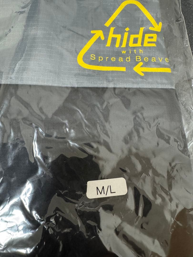 hide M/L ジャケット グレー/ブラック