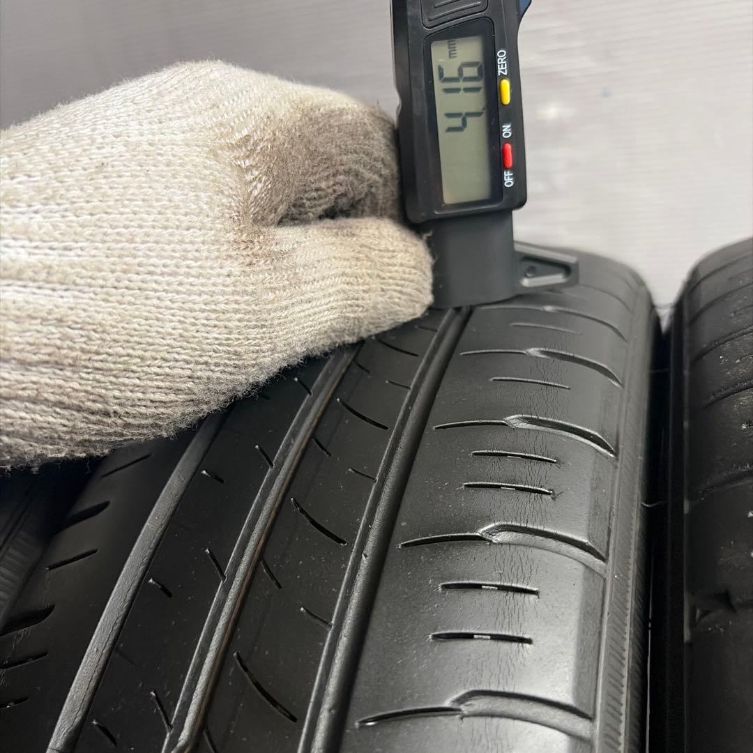 送料無料◆155/65R14/夏4本/残溝約4.5㎜/製造2020年/ダンロップ