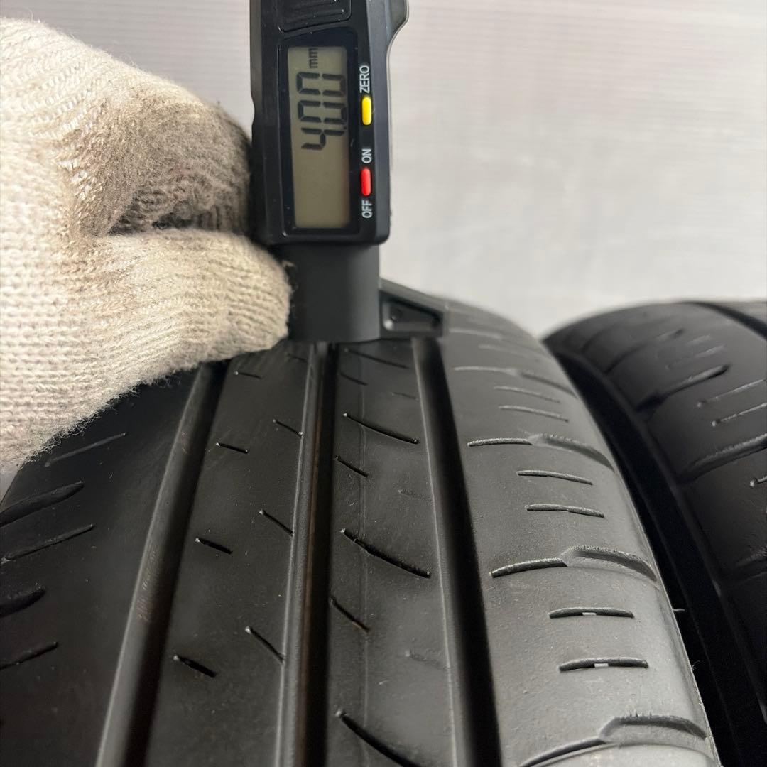 送料無料◆155/65R14/夏4本/残溝約4.5㎜/製造2020年/ダンロップ