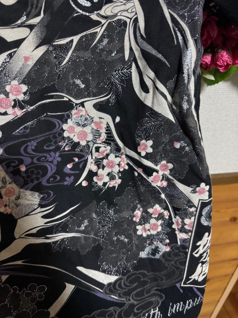 抜刀娘キラキラ和風Tシャツ