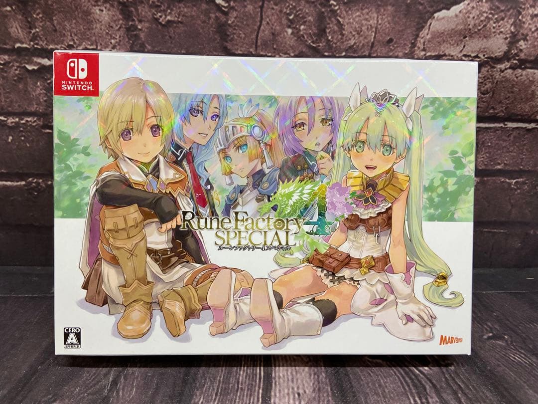 ps4 ルーンファクトリー スペシャル4 メモリアルボックス