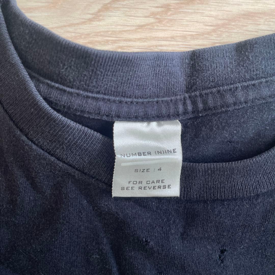 NUMBER NINE スカルプリント Tシャツ サイズ4