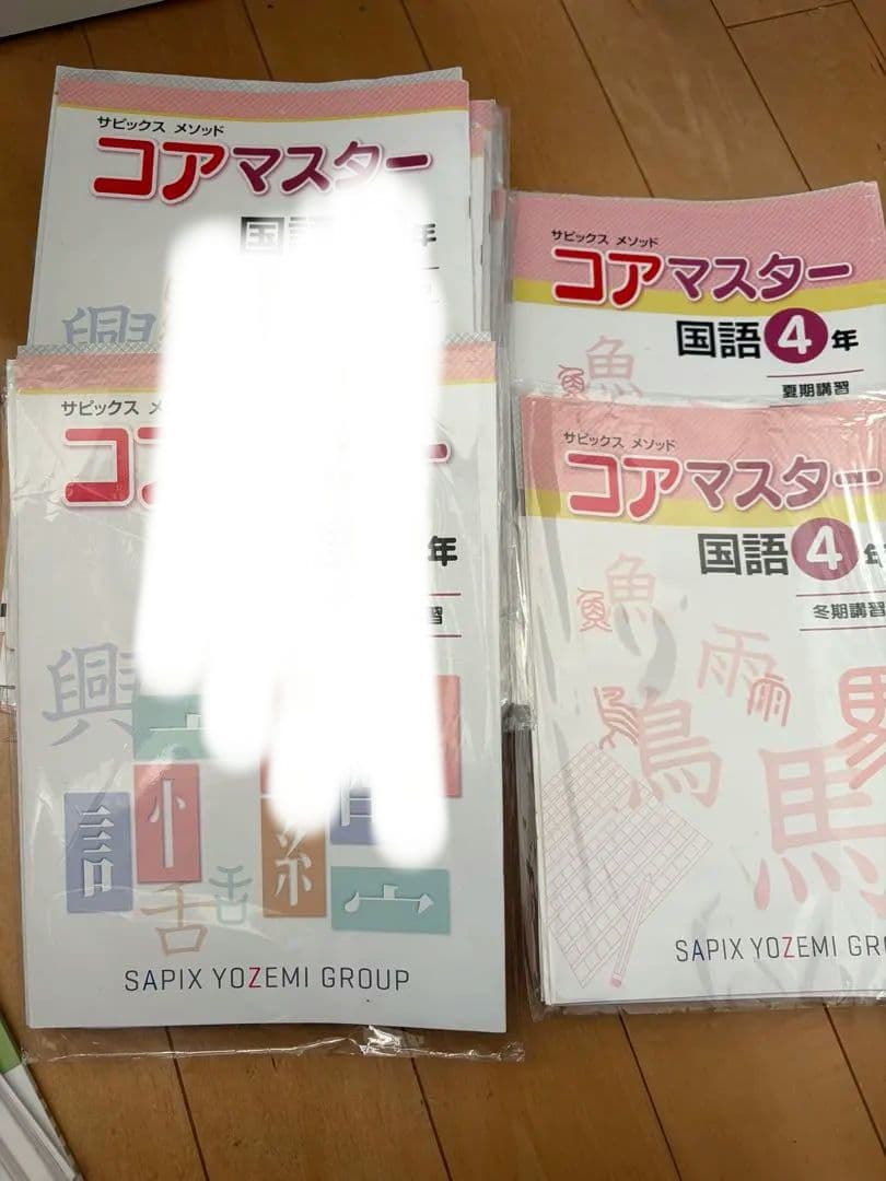 中学校受験サピックスメソッド名進研コアマスター 4教科4年生