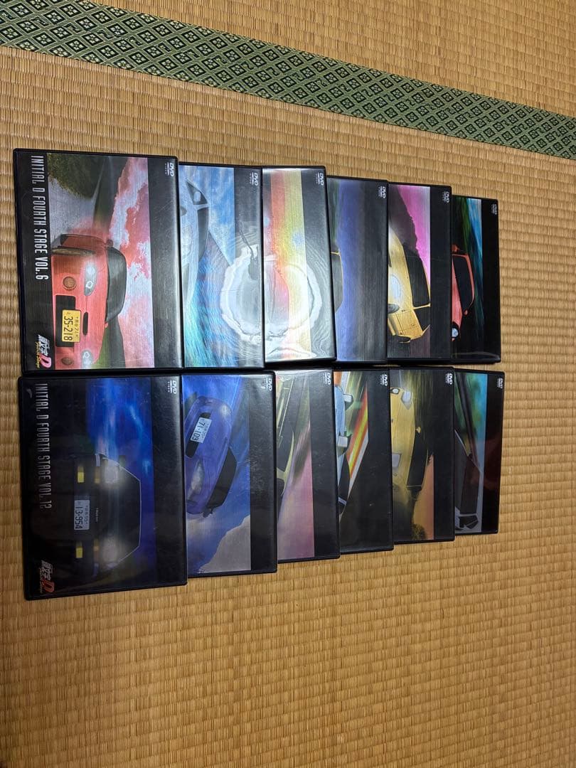 頭文字D DVD 全12巻セット