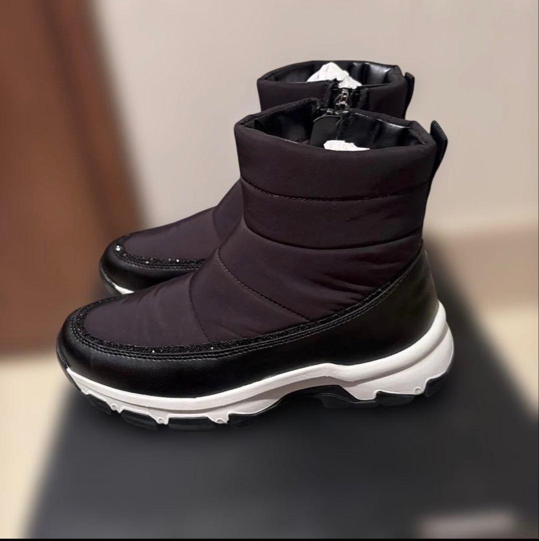 プラスダイアナ スノーブーツ 撥水加工　完売品　ほぼ未使用品