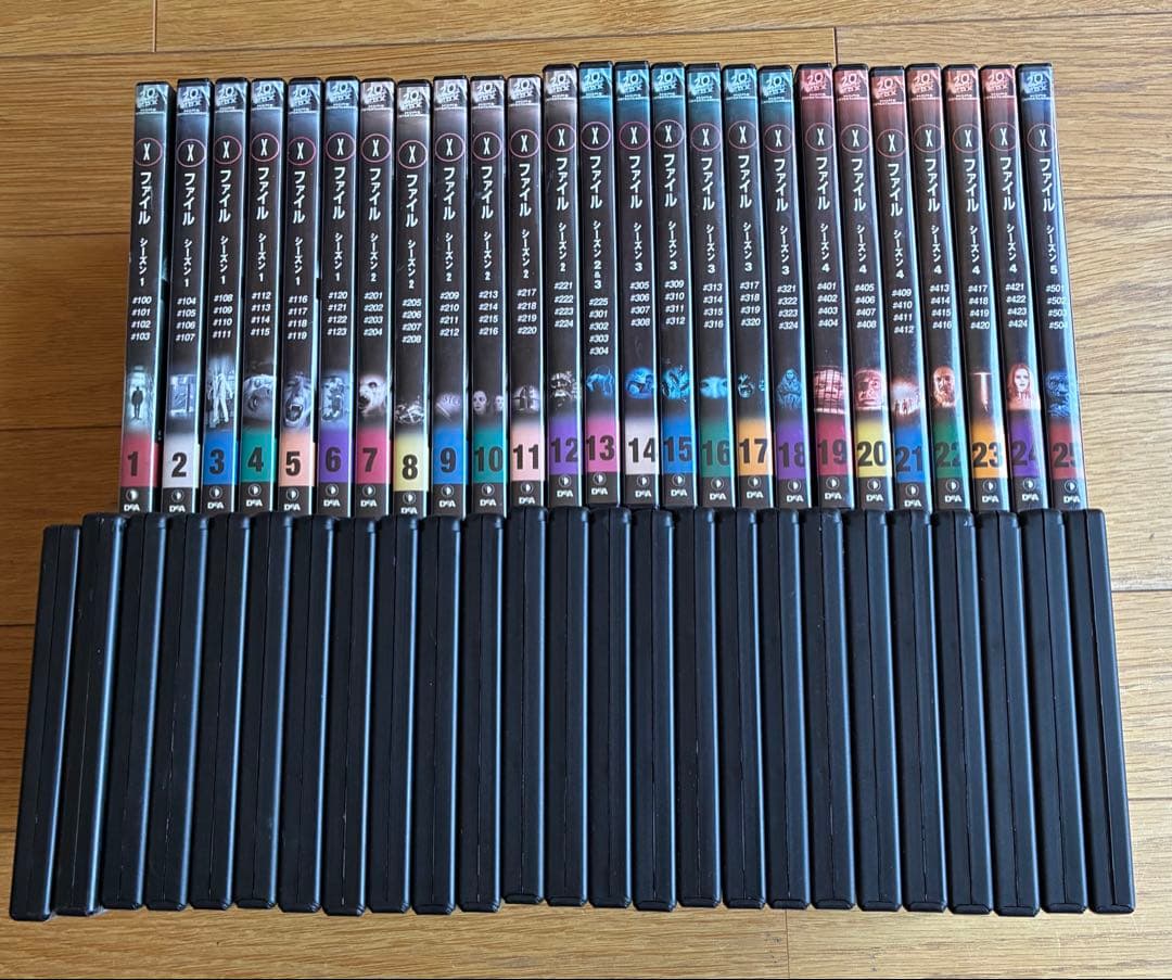 Xファイル　DVD 全49巻　レンタル専用DVD付　50本