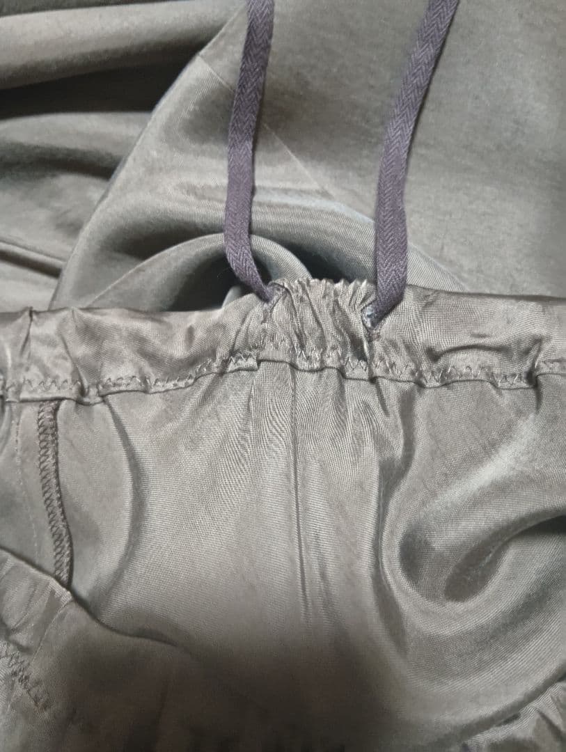 【Plage】Washable Fibril ロングスカート 34 ブラウン