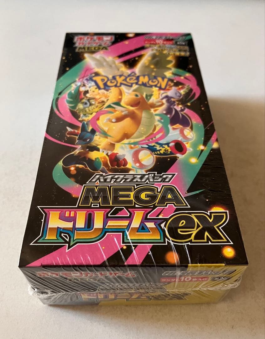 完全新品ポケカー　ハイクラスパック　MEGA ドリームex box シュリンク付