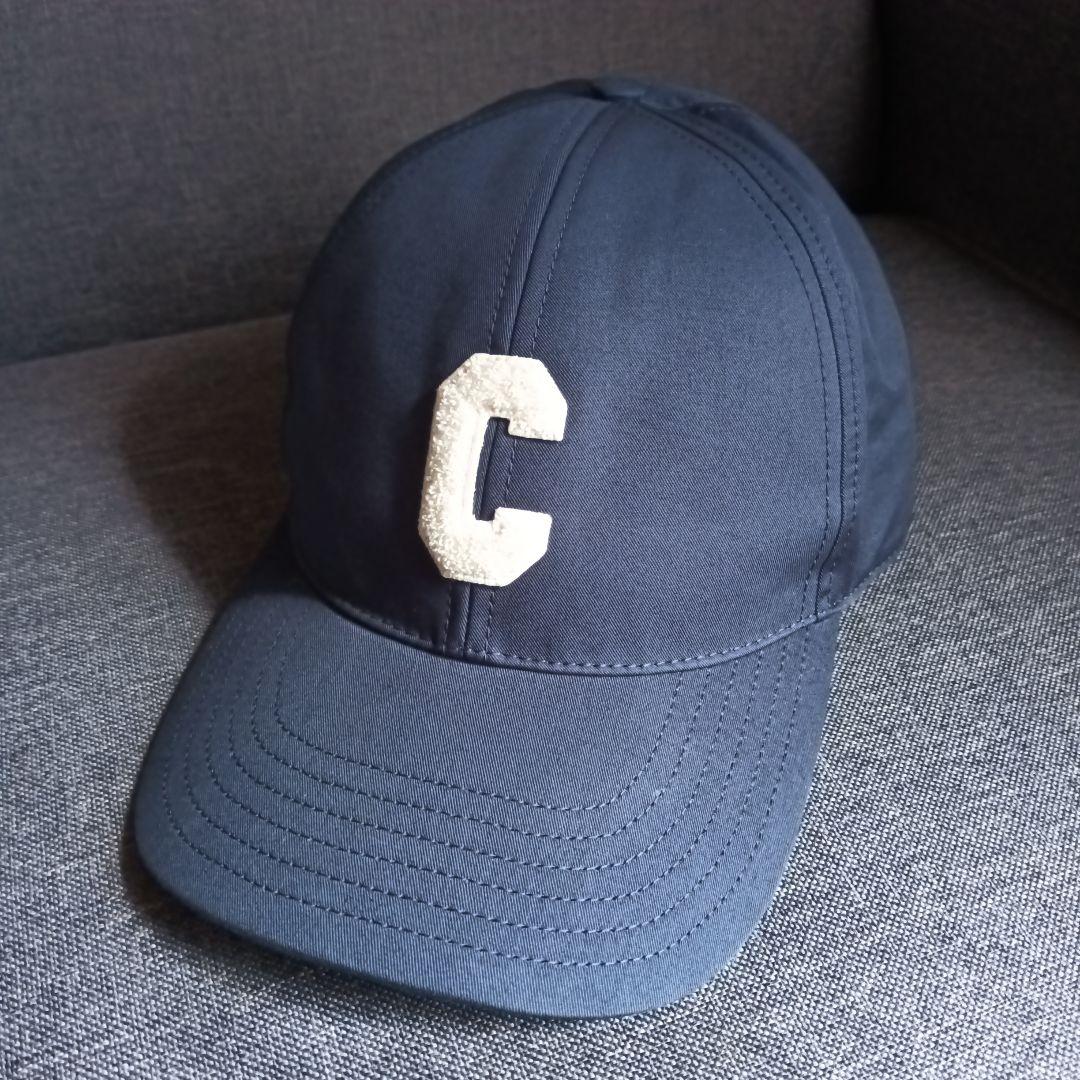 セリーヌCロゴベイスボールキャップネイビーLサイズ