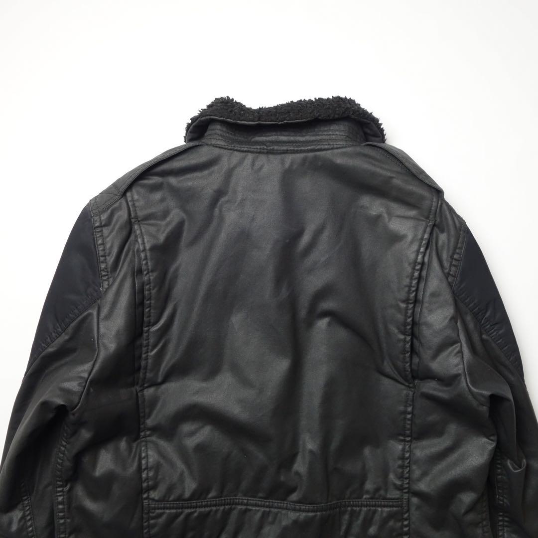 K.M × Old UNIQLO Coated Military Blouson