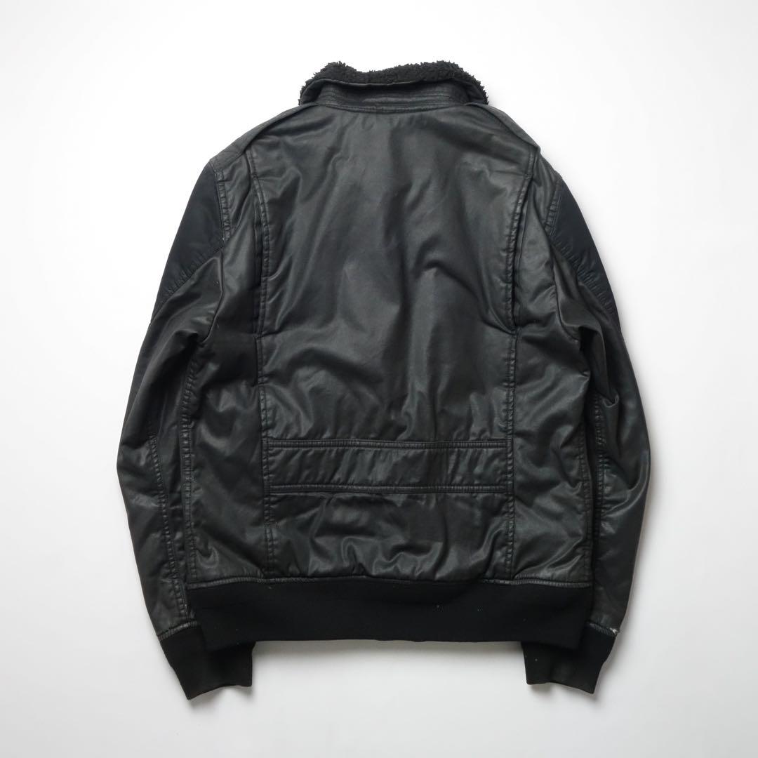 K.M × Old UNIQLO Coated Military Blouson