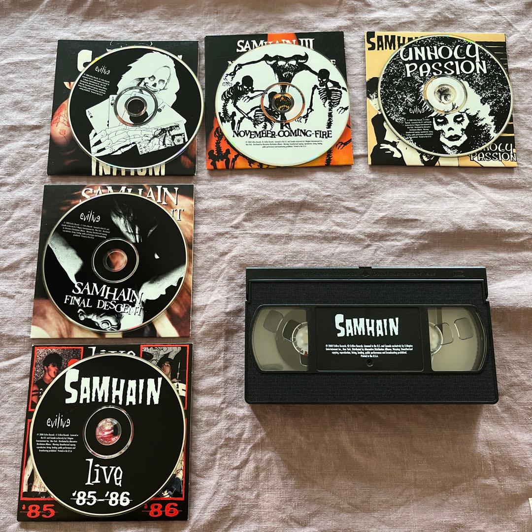 洋楽 SAMHAIN - Box Set CD VHS