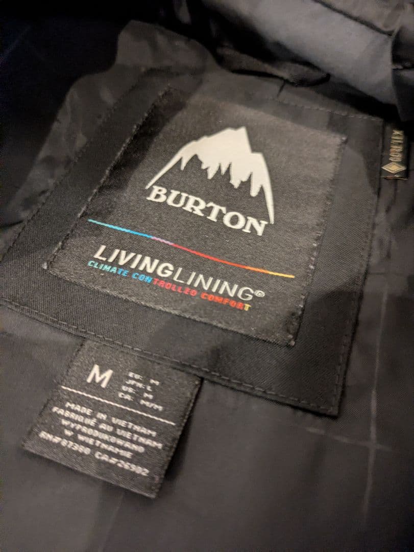 BURTON　バートン　スノーボードウエア　上下　M　GORE-TEX
